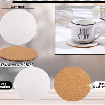 Leather/Cork Coasters