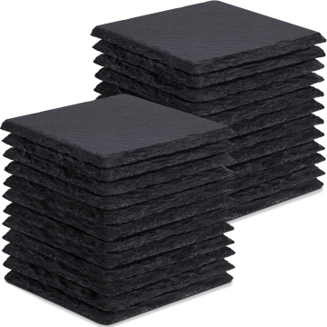 4" Square Slate Coasters